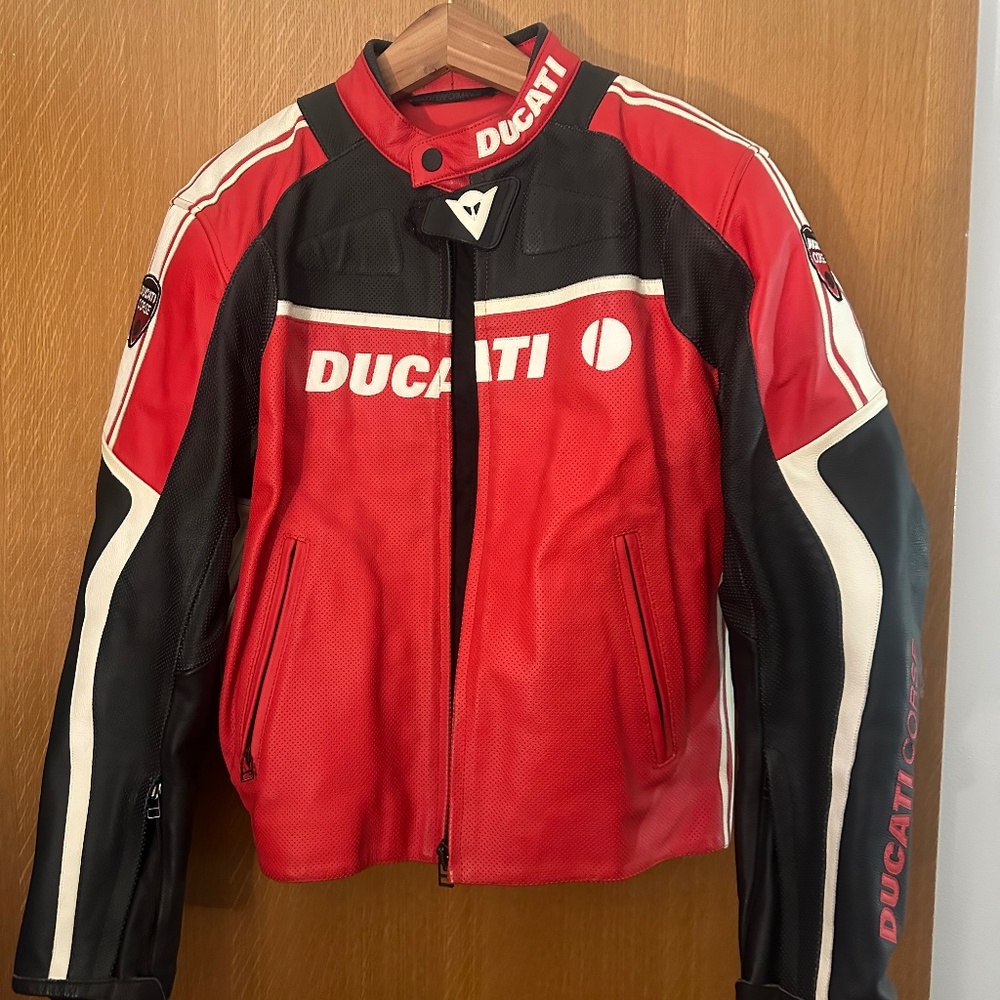 Ducati Leather Motorcycle Jacket